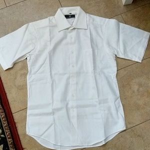 Men 100 cotton short sleeve shirt size m